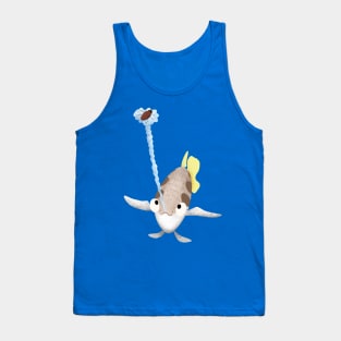 Cute archerfish cartoon illustration Tank Top